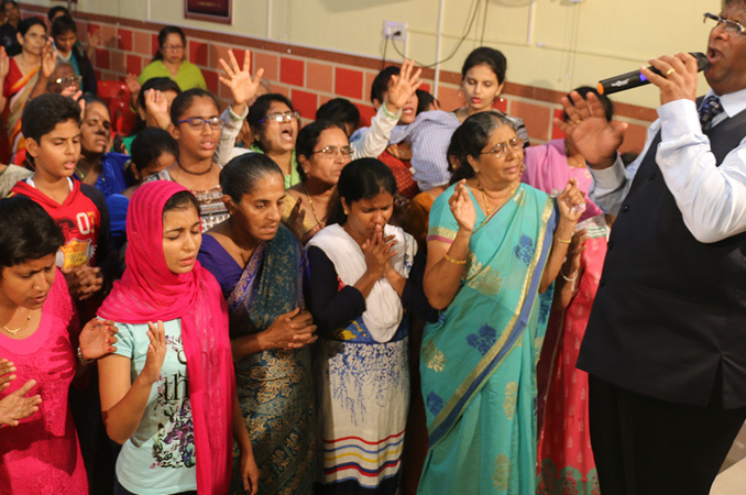 Praise report of Night Vigil held by Grace Ministry at Prayer center in Mangalore here on Oct 7, 2017. Hundreds flocked into the Night Vigil and received instant Healing, Deliverance, and Transformation.